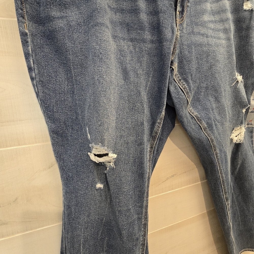 {28} NWT Old Navy Rockstar Super Skinny Mid Rise Jeans Plus Size - Picture 6 of 14